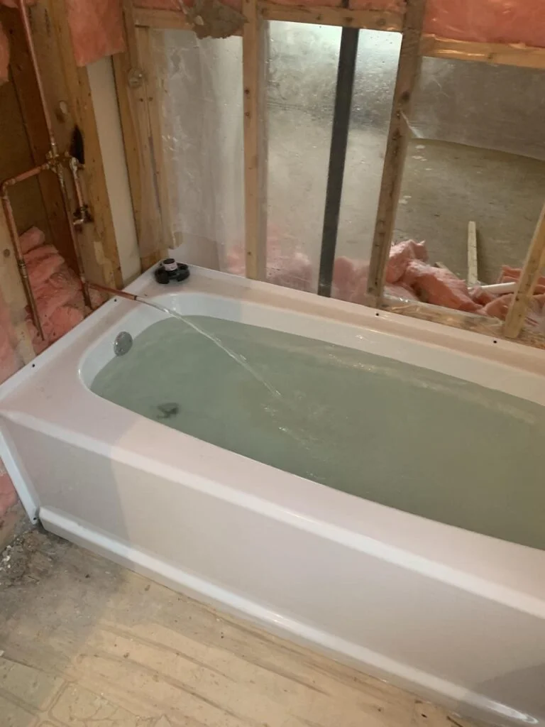 New construction plumbing rough in Ottawa