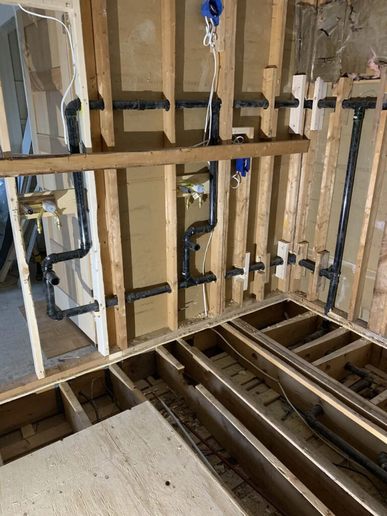 Basement plumbing rough in Ottawa