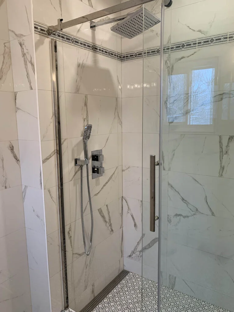 Shower plumbing rough in Ottawa