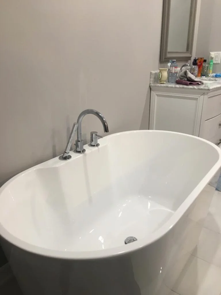 Shower plumbing rough in Ottawa