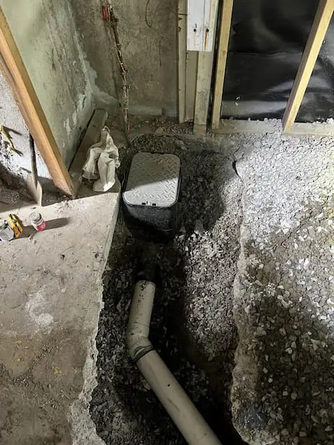 Trenchless Sewer Line Repair Under Slab